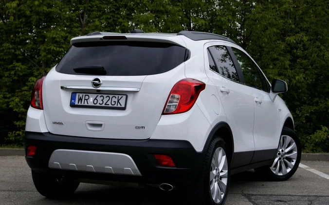 Opel Mokka cena 47700 przebieg: 163590, rok produkcji 2016 z Radom małe 596